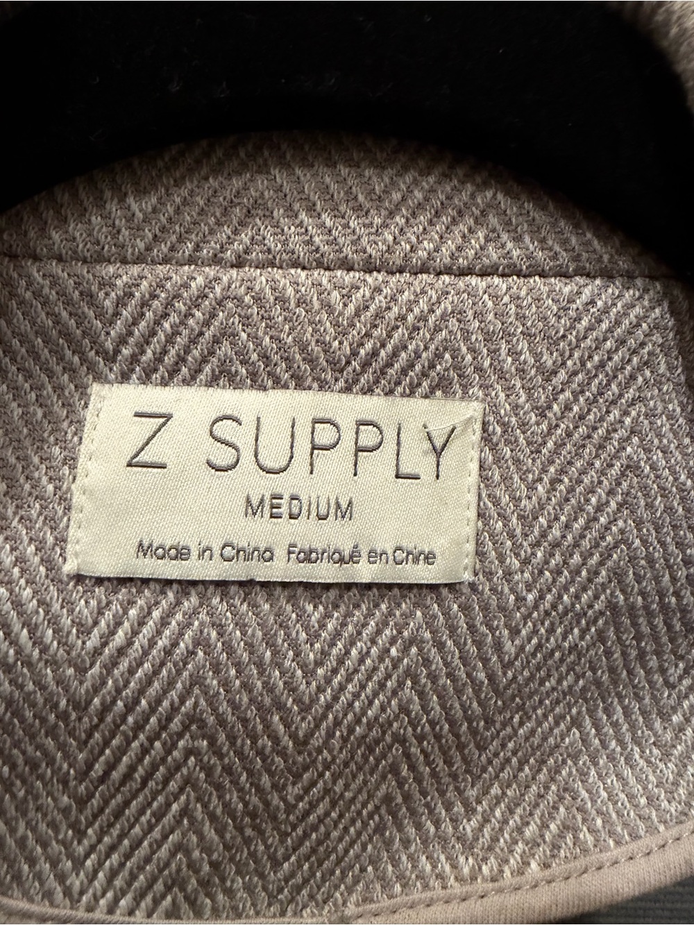 Z Supply Light Beige Textured Notch-Lapel Blazer - Picture 3 of 3